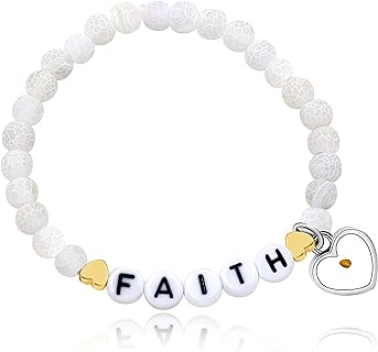 Personalized Initial Name Letter Bead Bracelets for Women Men, Custom DIY Name Bracelets for Girls Boys Y1504