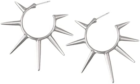 Sacina Gothic Spike Earrings, Emo Earrings Dangle, Grunge Earrings, Goth Earrings, Gothic Earrings for Women, Christmas New Year Jewelry Gift For Women