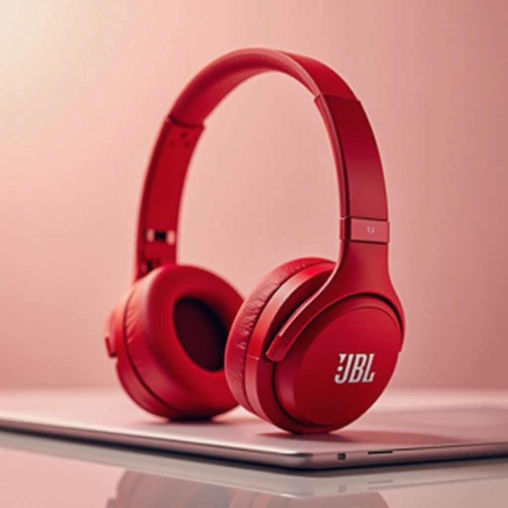 casque jbl rouge