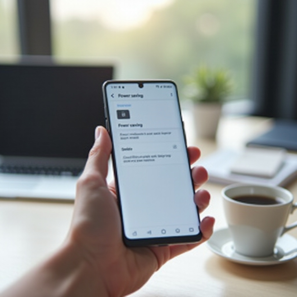 Désactiver mode économie dénergie Samsung facilement