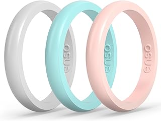 Enso Rings Classic Halo Toe Ring Set - Ultra Comfortable, Breathable, and Safe Silicone Toe Rings - Fits Most Toes - Pack of 3