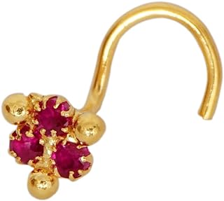 Indian Nose Ring Indian Nose Jewelry Tinny Nose Hoop Indian Nose Stud Gold Nose Stud Gold Nose piercing Mother' Gift Sterling Silver Nose Piercing Solid Diamond Nose Stud