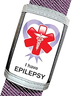 MediPal’s Epilepsy Alert Medical ID Seatbelt Tag- List Seizure Type, Description, Triggers, Best Response, Meds, Contacts, Allergies, Diet + Customizable PDF Version