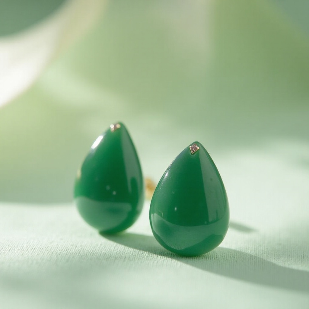 Pendientes Tiffany de jade: Elegancia y Sofisticación