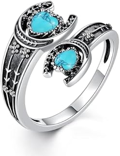 Lotus/Turtle/Mermaid/Horseshoe Ring Sterling Silver Lotus Flower Ring I Love You in 100 languages Lotus/Turtle Jewelry Gifts for Women Girls