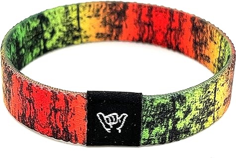 Coastal Surfer Beach Bracelet for Men, Women & Teens - Comfy Summer - Boho Reversible Wristband - Friendship Bracelets