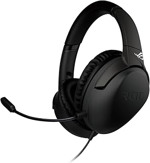 ASUS ROG Strix Go Leichtgewicht Gaming Headset mit USB-C, KI-Rauschunterdrückendem Mikrofon und 40 mm Essenz-Treibern, ideal für lange Gaming-Sessions und unterwegs