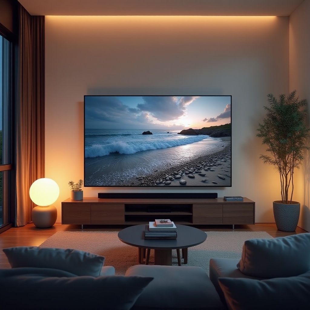 partage photo sur tv