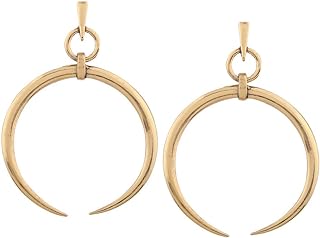 Chic Crescent Moon Stud Earrings with Push Back Finding in Durable Alloy for Women, Vintage Stud Design