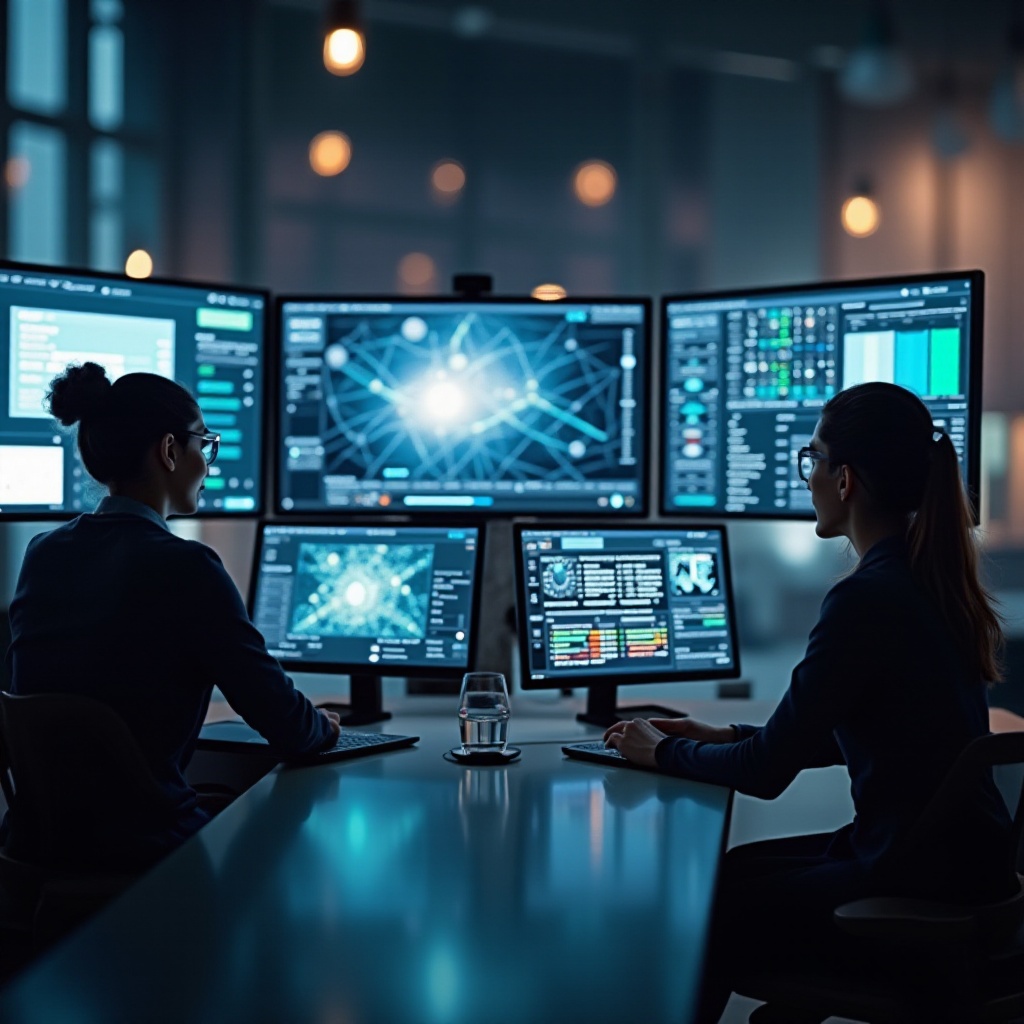 Maximiza tu Laptop: Pantalla Triple Portátil