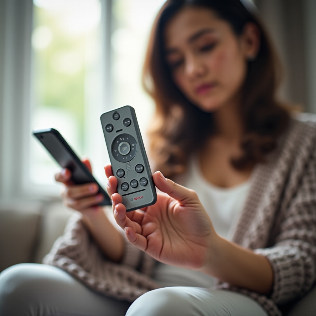 bosch led remote mit handy verbinden