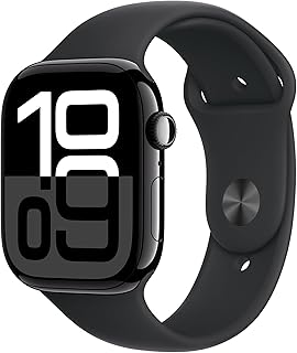 Apple Watch Series 10 - 睡眠時無呼吸通知とSuica対応、42mmジェットブラック、スポーツフィットを兼ね備えたスマートウォッチ。