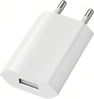 Greacesrio Chargeur Téléphone Portable Universel avec Protection Contre le Court-Circuit, 5V/1A, Facile à Transporter et Idéal pour les Voyageurs et Utilisateurs du Quotidien