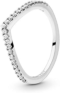 PANDORA Jewelry Sparkling Wishbone Cubic Zirconia Ring