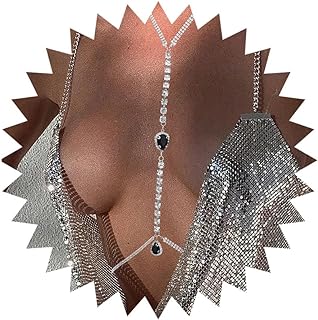 Mavis Swiss Rhinestone Body Chain with Dazzling Crystal Design - Luxury Glittering Waist Chain for Festival & Party Wear for Women