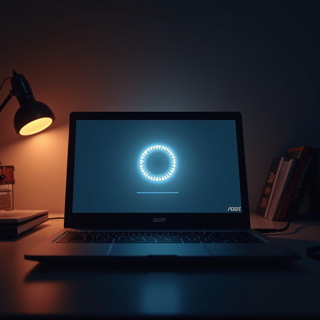 acer laptop hängt beim hochfahren