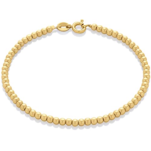 14K Plated Ball Chain Bracelet