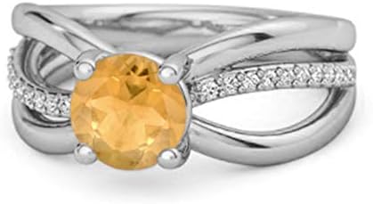 Clasp Type: Sterling Silver & Blue Sapphire Stackable Ring for Women - Trio Band Design