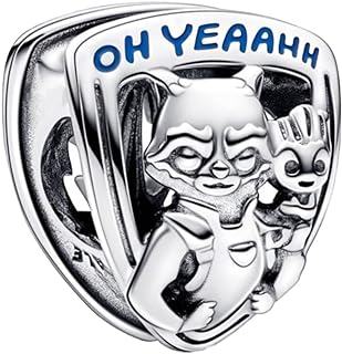 TAORUI Cloud Swallow Key Padlock Groot Emblem open Heart Ladybird Butterfly Cassette Tape Dangle Charms for European Bracelets Necklaces in 925 Sterling Silver with Cubic Zirconia,Birthday Christmas Gift for Women Ten Girls