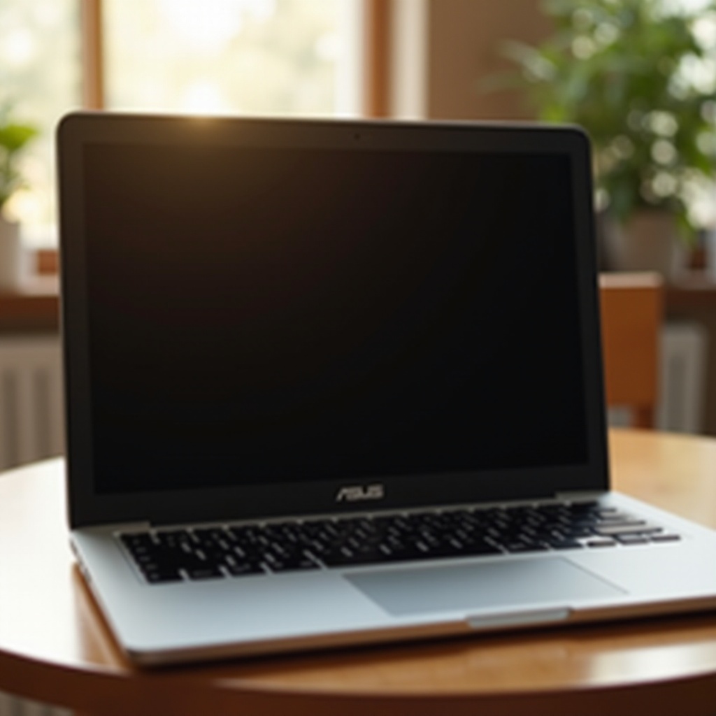 portátil asus enciende pero no arranca