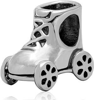 Sport and Hobby Theme Charms, 925 Sterling Silver Rose Gold Coffee Cup, Tennis and Racket, Golden Champion Trophy Cup Beads, fits European Bracelet Necklace, Birthday Gifts for Children/Friend/Son/Daughter