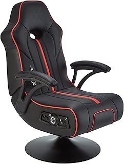 X Rocker Torque 2.1 Gaming Stuhl in Rot und Schwarz mit Vibration, Bluetooth und 2.1 Soundsystem, Universale Größe. Perfekt für Gamer und Unterhaltungsfans