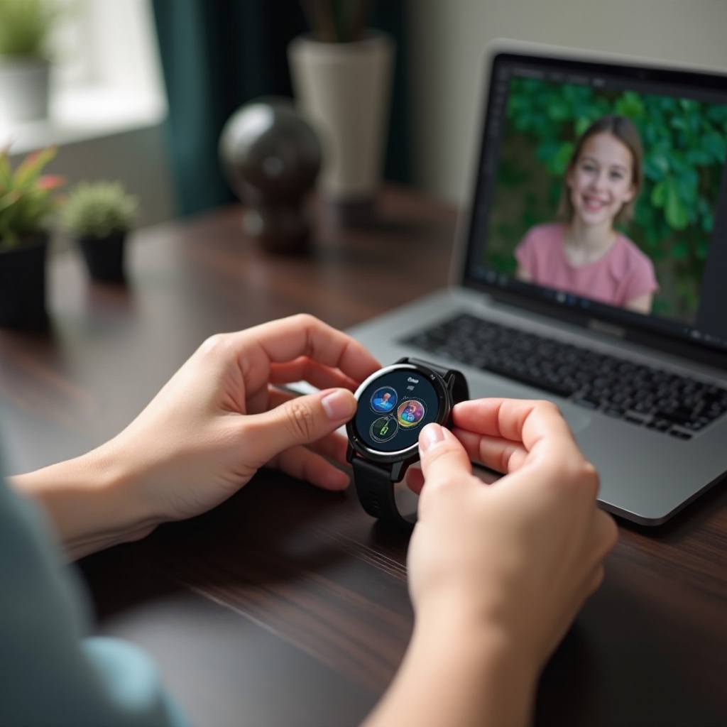 como poner una foto en el reloj smartwatch huawei