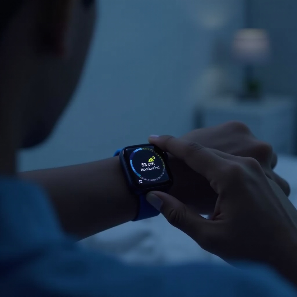 como activar el monitor de sueño smartwatch