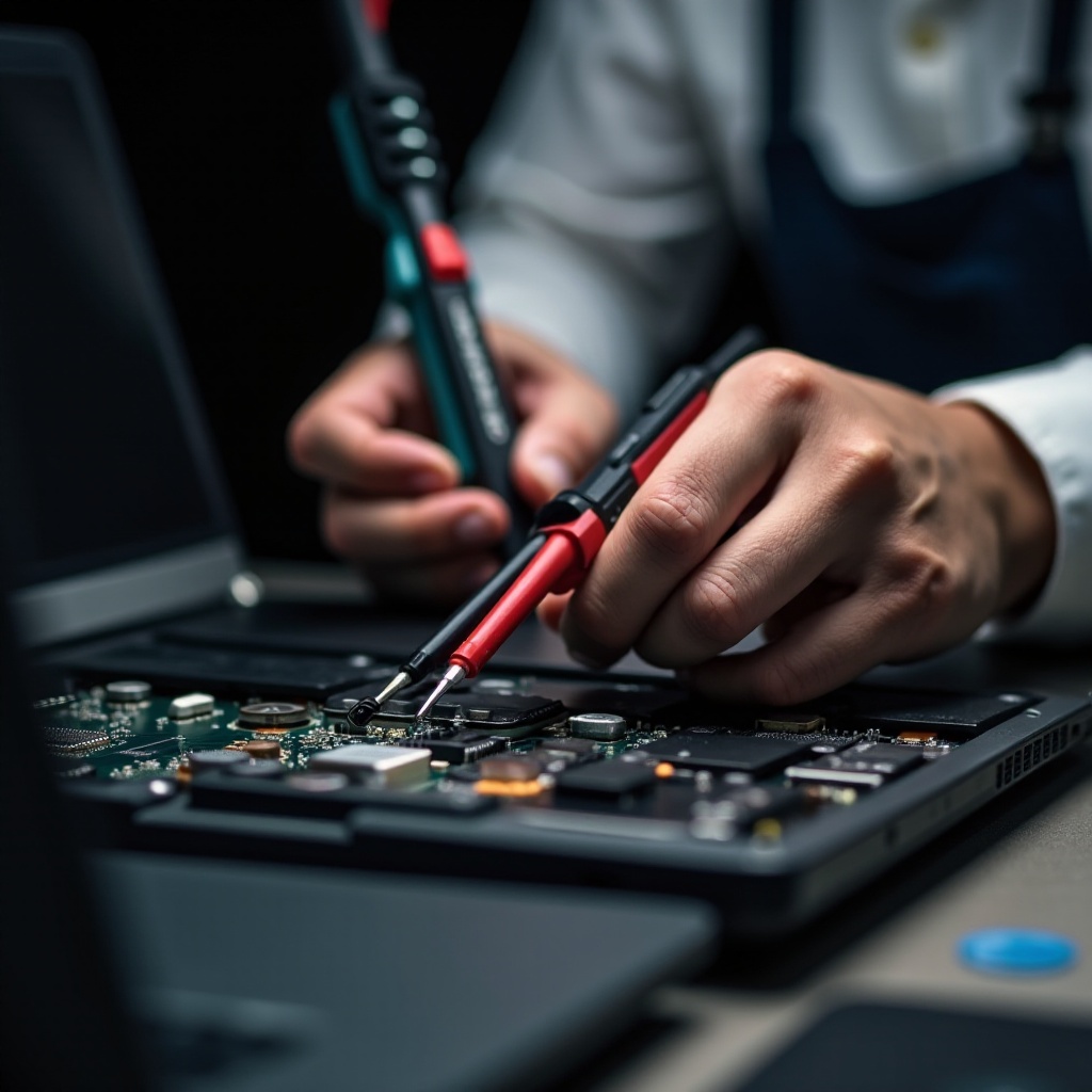 laptop no enciende sin batería