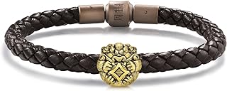 Box Chain Clasp 24k Solid Gold Noir Celtic Knot Pixiu Bracelet by CHOW SANG SANG for Men and Women - 93838C