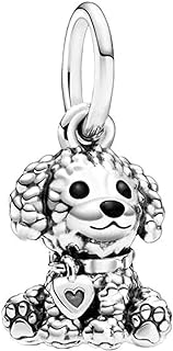 Annmors Jewelry Animals Charms for Woman-925 Sterling Silver Dangle Pendant Bead with Cubic Zirconia,Girl Jewelry Beads DIY Gifts for Women Bracelet & Necklace