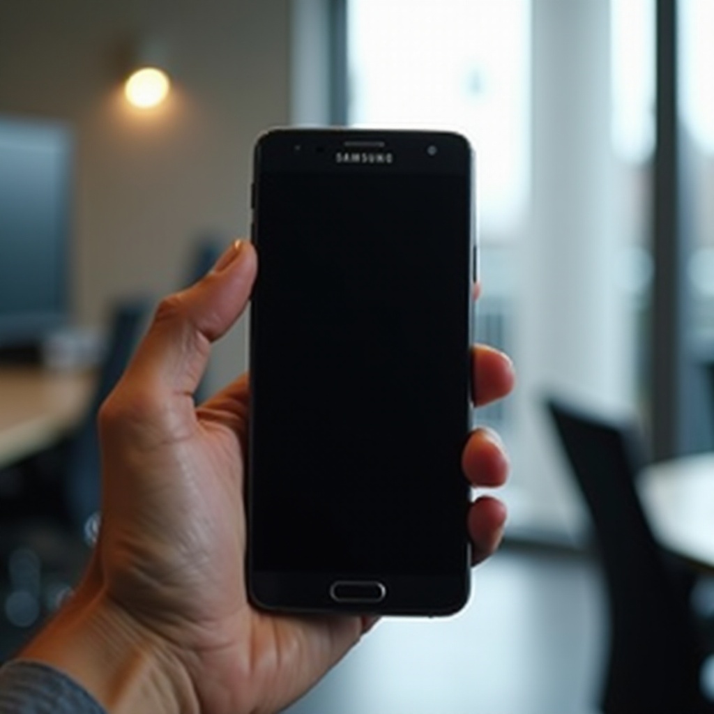 Handy Bildschirm schwarz aber funktioniert: Samsung-Tipps
