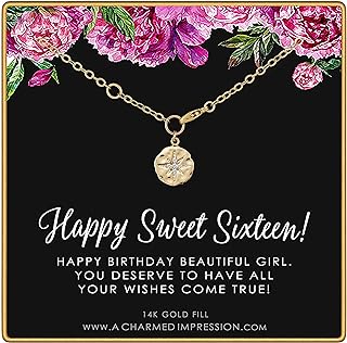 Sweet 16 • 16th Birthday Gifts for Teen Girls • Bracelet • CZ Diamond Starburst Charm • Bracelets for Women • Sixteen Birthday Gift for Daughter Best Friend Girlfriend Granddaughter