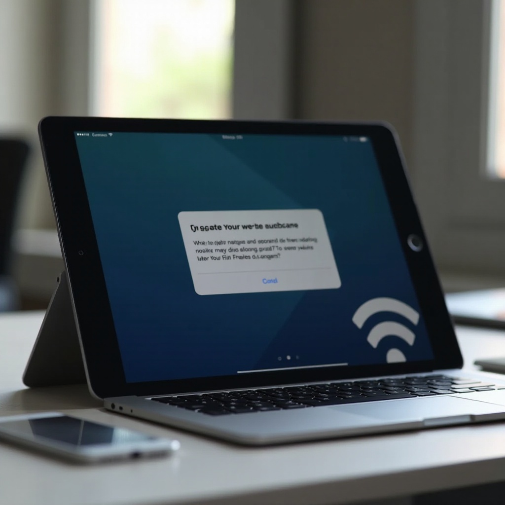 ipad wifi connecté mais pas d'accès internet