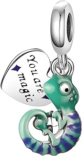 LUXILLA Family Love Heart Wedding Ring Coffee Charm 925 Sterling Silver Charms Fit for Bracelets Necklace Valentine's Day Mother's Day Jewelry Gift for Women Girls