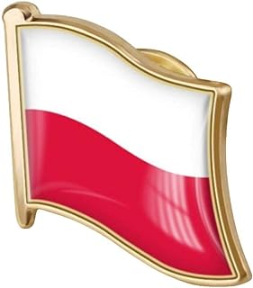 Coat of Arms of Poland/polish Flag National Emblem Brooch/badges/lapel Pins