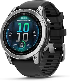 Garmin fēnix E Montre Triathlon pour Suivi Multisport avec Écran AMOLED 1,3, Paiements Sans Contact et GPS Intégré, idéale pour les athlètes avancés