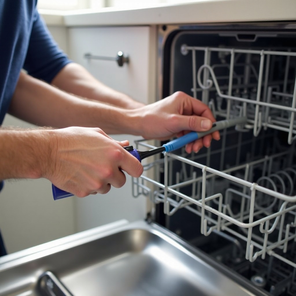 connect water to dishwasher