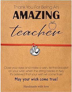 Apple Charm Bracelet with Lobster Claw Clasp and Box Chain, an Ideal Back to School Teacher Gift - Alloy Heart, Compass, Star & Infinity Design