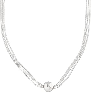 Silpada 'Thoreau' Multi-Strand Bead Necklace in Sterling Silver,