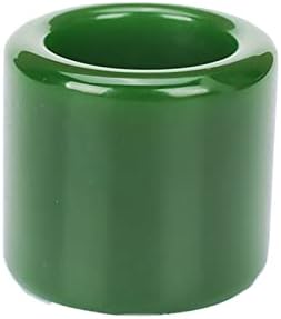 22mm Chinese Green Jade Ring Thumb Ring Jewelry Lucky Auspicious Domineering Men And Women Ring Jade Fine Jewelry