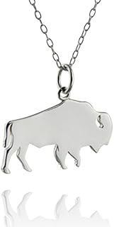 Sterling Silver Animal Charm Pendant Necklace for Women