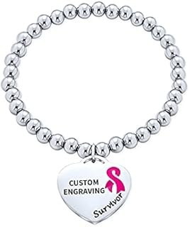 No-Clasp Pacemaker ID Bracelet with Heart-Shaped Charm, Other Chain Type, for Women