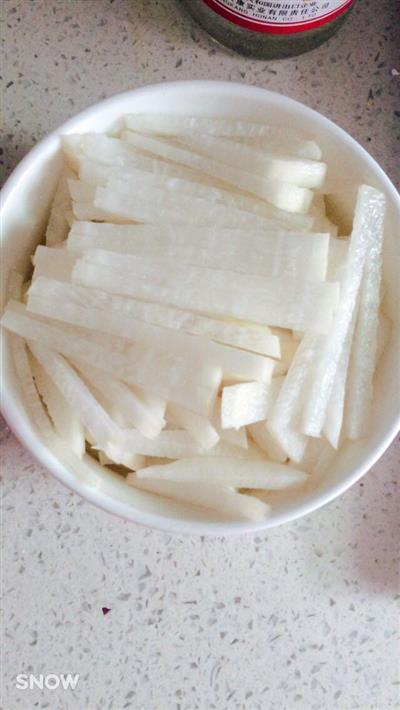 醋萝卜的家常做法