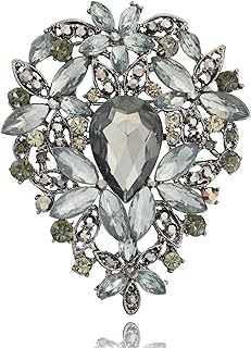 Vintage Leaf Brooch with Pin Clasp for Women, Elegant Handmade Flower Design, Ideal Fashion Jewelry Gift