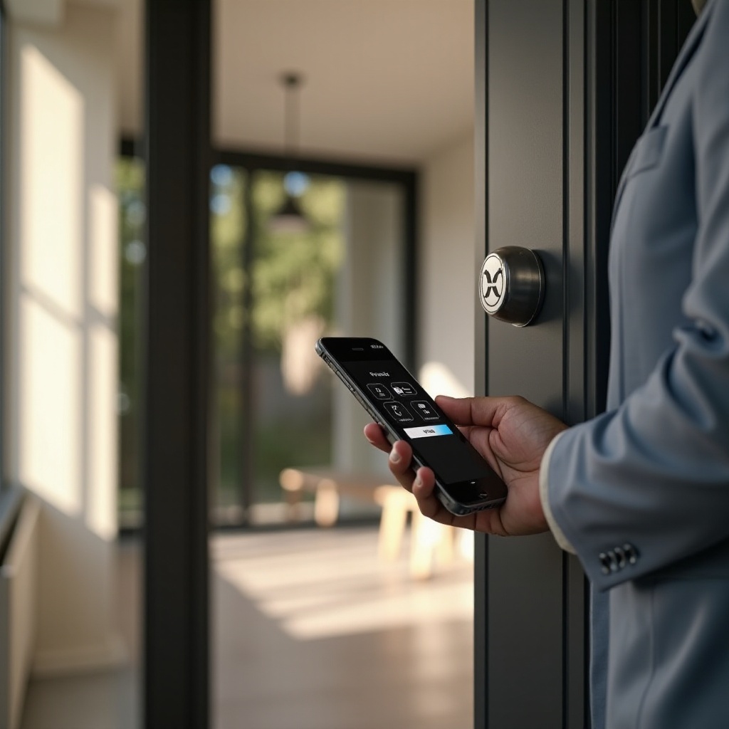 Türschloss mit Handy: Moderne Sicherheit daheim