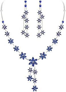 Sophisticated Crystal Snowflake Necklace with Lobster Clasp for Women, Floral Vine Design