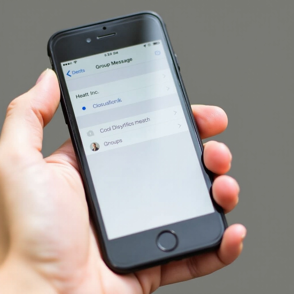 how to get my phone off of group messaging