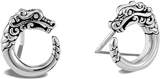 Legends Naga Silver Stud Earrings