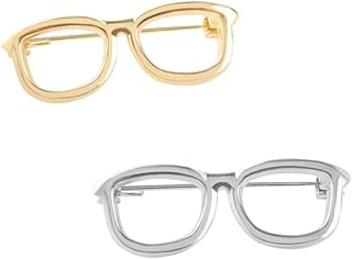 Eyeglasses Holder Brooch Ophthalmic Technician Gift Pins Eyeglasses Fashion Jewelry for Women Men Fashion Enamel Lapel Pins Set Brooches Pin Badges Glasses Brooch Pins for Backpacks Clothes Bags Decor